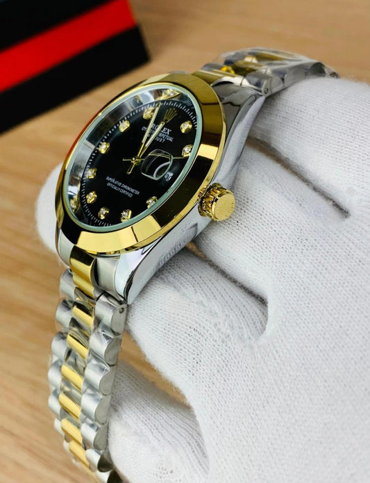 RLX Men - Two Tone Black Dial