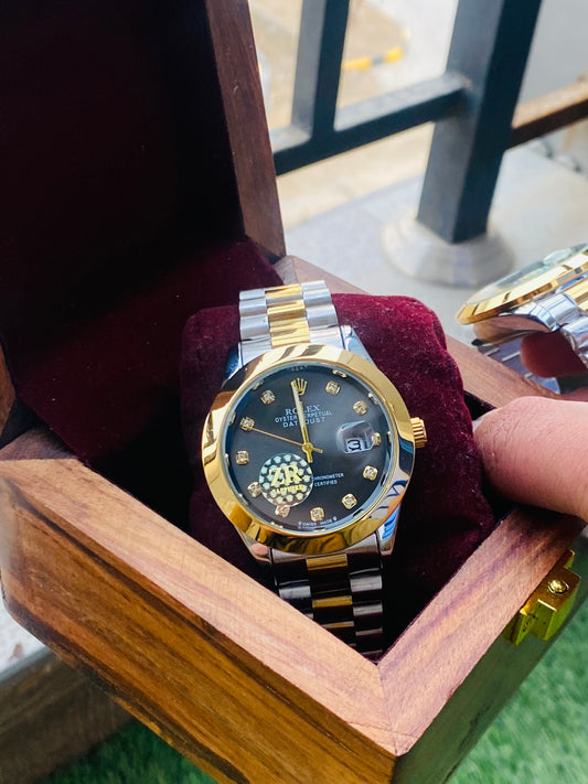 Tow Tone Stone Model with Date Function