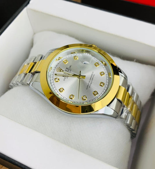 RLX Men - Two Tone White Dial